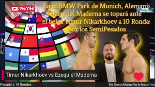 Timur Nikarkhoev vs Ezequiel Maderna. ¡Triunfo Olimpico!