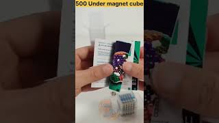 500 under magnet cube