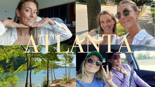 Atlanta Vlog! First impressions + updated GRWM w/ new products + new home???