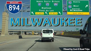 I-894 WB Milwaukee Bypass & I-43/I-41 'Wrong-Way Concurrency'