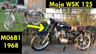 WSK 125 M06B1 1968 Moja Dwuramówka