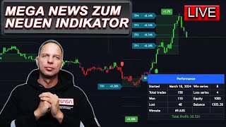 🔴 LIVE - Mega News zum neuen Trading Indikator!