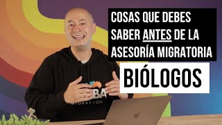 Cosas que debes saber ANTES de la asesoría migratoria: Biólogos y microbiólogos (Gamba Migration)