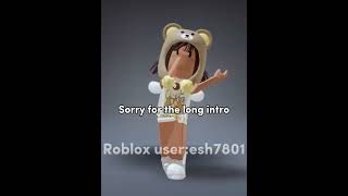 Roblox most LOVED faces part 3 #shorts