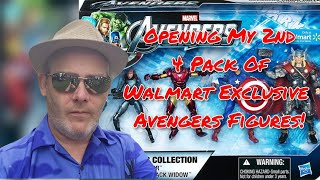 Opening My 2nd 4 Pack Of WALMART Exclusive AVENGERS Figures From 2011!!