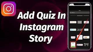 HOW TO ADD QUIZ IN MY INSTAGRAM STORY