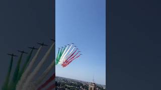 🇮🇹2 Giugno✈️Frecce Tricolori🤩su Roma🇮🇹2023👍