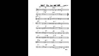 real book solo piano: wait till you see her (Richard Rodgers and Lorenz Hart)