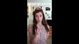 Negative Kritik - Bina Bianca #shorts