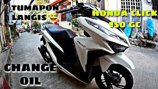 CHANGE OIL HONDA CLICK 150i GAME CHANGER | Motorcycle Maintenance