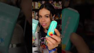 AQUI VIDEO COMPLETO ASMR Amiga te maquilla con colores!!🌈🍎💼📚