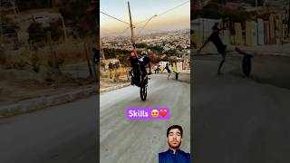 bike ride skill#😱#viral#shorts