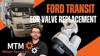 Ford Transit EGR valve replacement P0404