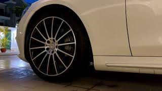 Mercedes-Benz S-Class W222 AIRMATIC Suspension Raised and Lowered