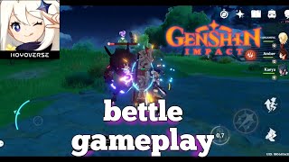 genshin impact battle gameplay #genshinimpact #genshin #gaming