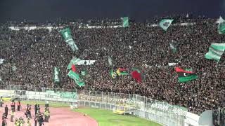 يا لبابور يا مونامور أغنية من الزمن الجميل لجمهور الرجاء في مباراة إتحاد تواركة - Curva Sud Casa