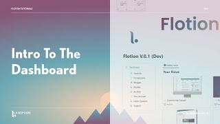 Intro to the Dashboard | Flotion Tutorial