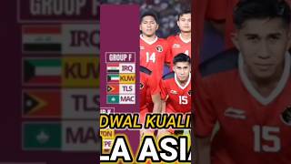 Jadwal Kualifikasi piala asia u23 timnas indonesia 2023