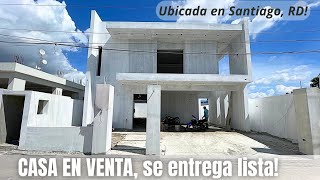 CASA EN VENTA EN Santiago de los Caballeros, en fase de terminación ❗️APROVECHA❗️