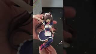 Chocola Noodle stopper figure unboxing ✨😺 #anime #figurecollection