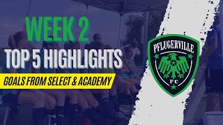 Pflugerville FC Top 5 Highlights: Week 2