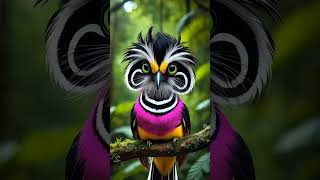 Lovebirds of the Enchanted Forest #nature #ai #oiseau #Parrot #shorts#mzai #zeshanai #birdbot