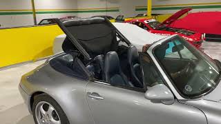 1995 Porsche 993 Cabriolet Convertible Top