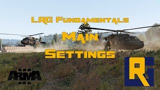 LRG Fundamentals - Main Settings