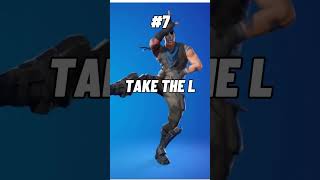 Fortnite’s Most POPULAR EMOTES! #shorts #fortnite