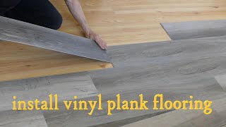 install vinyl plank flooring