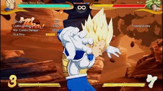 [Dbfz] SSJ Vegeta ki blast loop