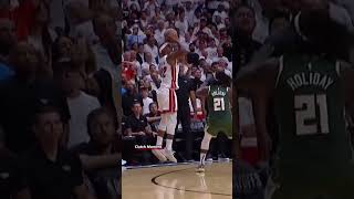 Jimmy Butler's Epic Clutch Moment Againts Bucks Seals the Victory 🔥🏀 #shorts #nba