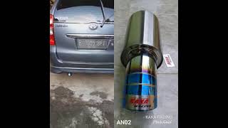 Cek sound Avanza pake Muffler KAKA RACING AN02