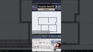 MELHOR TEMPLATE AUTOCAD  #templateautocad #blocosdinamicos