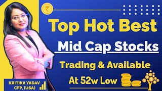 Top 5 Best MIDCAP STOCKS Trading at 52W Low || छोड़ना मत इनको || Best Midcap Shares to Buy 2022