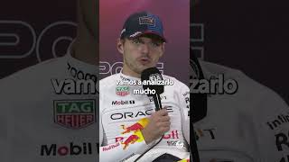 Max Verstappen  en la conferencia de prensa post Gran Premio de Singapur 🇸🇬