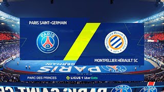 FIFA 22 - PSG Vs. Montpellier | Ligue 1 | FULL MATCH