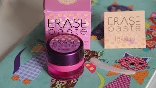 İlk İzlenim: Benefit Erase Paste Kapatıcı