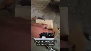 brake pads worn of a vw vento #automobile #car #mechanic  #vw