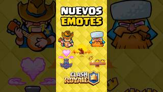 TODOS LOS EMOTES DE LA TEMPORADA 65 de Clash Royale #clashroyale