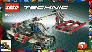 Lego Technic Telehandler, set 8071 B review