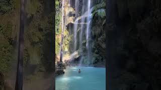 Magical moment at Tumalog falls in Oslob, Cebu. Have you visited any waterfalls in the Phillipines?