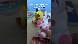 I think bros about to kill Chica💀💀💀#fnaf #fnafmovie #fnafmemes #fnafplushies