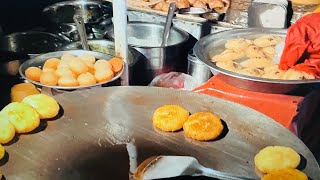 ALOO TIKKI|DAHI BHALLE 30 SAAL POORANI CART AUR INA KE MOMOS PAANI AAJAYEGA .......