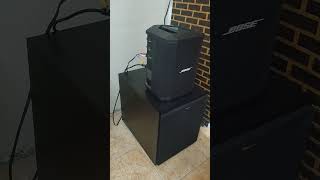 Bose s1 pro with Klipsch R 120sw sound test..