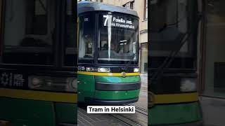 Tram in Helsinki