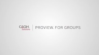 CAQH ProView for Groups