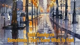 Todd Rundgren - Sometimes I Don't Know What To Feel