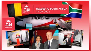 Lancement du vol Air Belgium sur l'Afrique du Sud