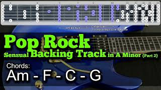 Sensual Pop Rock Backing Track Jam in A Minor - Part 2